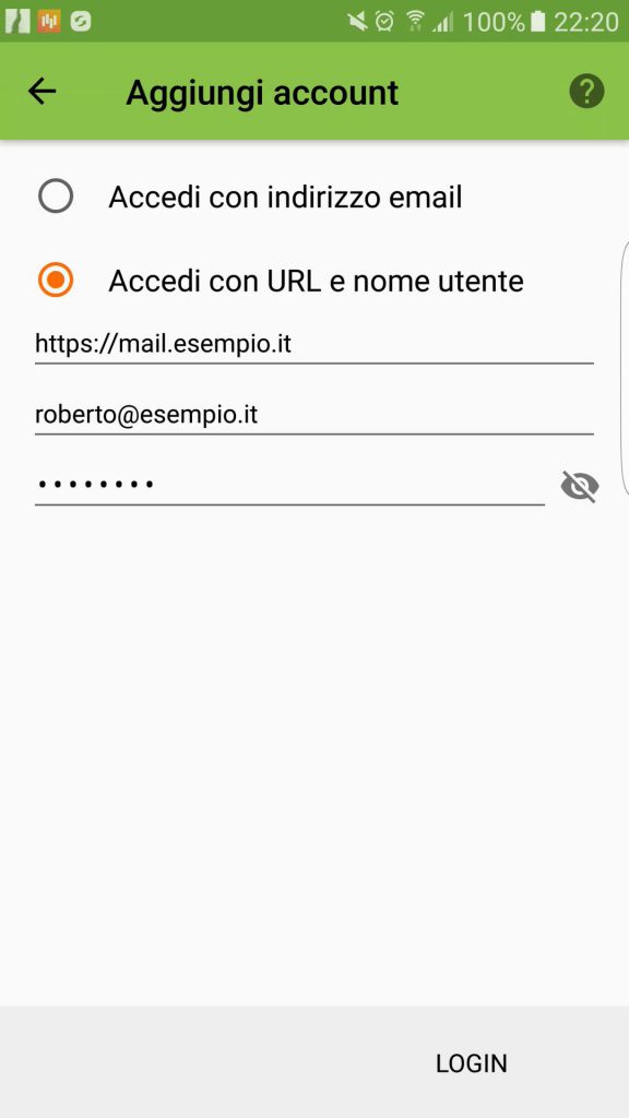 Zimbra davdroid android