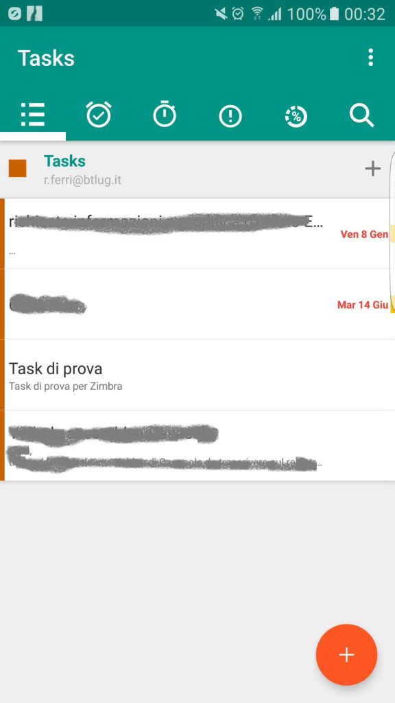 Zimbra davdroid android