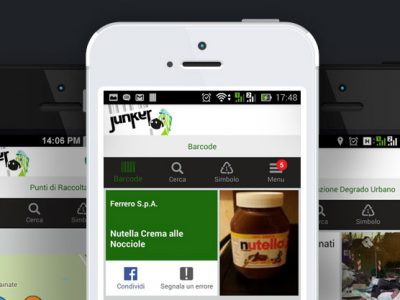 Junker – App interattiva per il corretto smaltimento dei rifiuti domestici.